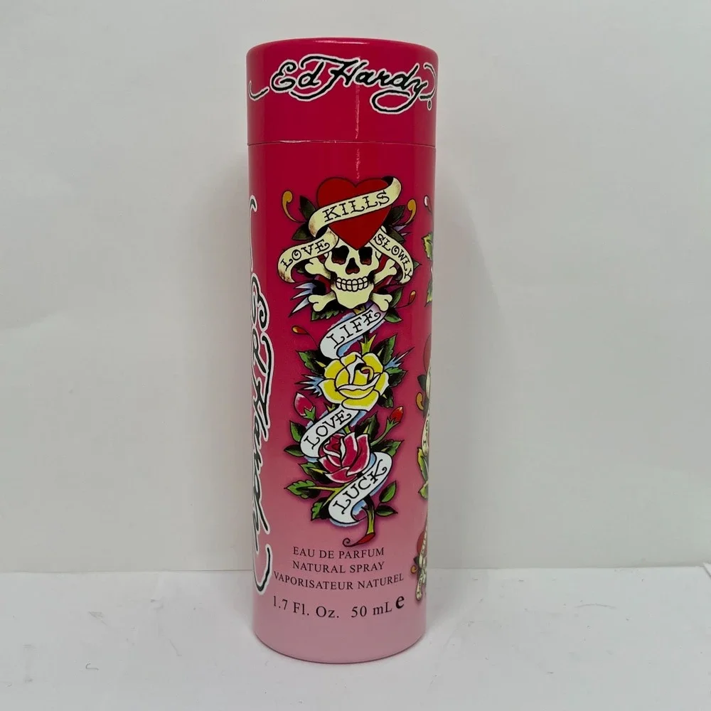 Ed Hardy Eau De Perfum Natural Spray for men 1.7‎ oz Christian Audigier VTG NEW